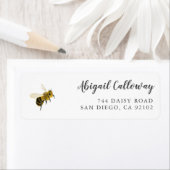 Rücksendeadresse der Gelben Honigbiene (Insitu)