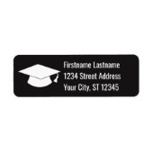 Rücksendeadresse der Graduierungsobergrenze (Vorne)