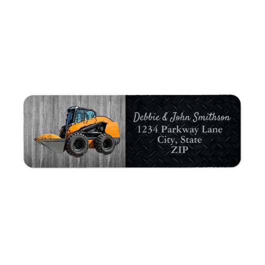 Rücksendeadresse der Hochtechnik (Vorne)