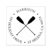 Rücksendeadresse der klassischen Nautic Oars Permastempel (Design)