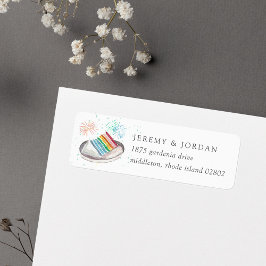 Rücksendeadresse der Liebe Personalisierte Paare