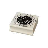 Rücksendeadresse der modernen klassischen Familien Gummistempel (Stempel)