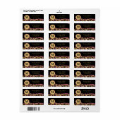 Rücksendeadresse der rosa Geparden (Vorne)