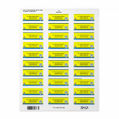 Rücksendeadresse der Schultage (Vorne)