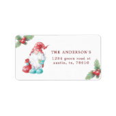 Rücksendeadresse der Weihnachtsgenossenschaft Holl Adressaufkleber (Vorne)