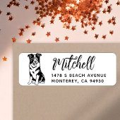 Rücksendeadresse des Eigentümers der Grenzschutzko