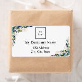 Rücksendeadresse des Eukalyptus-Firmenlogos (Insitu)