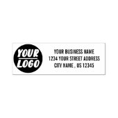 Rücksendeadresse des Firmenlogos Permastempel (Design)