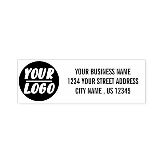 Rücksendeadresse des Firmenlogos Permastempel (Design)