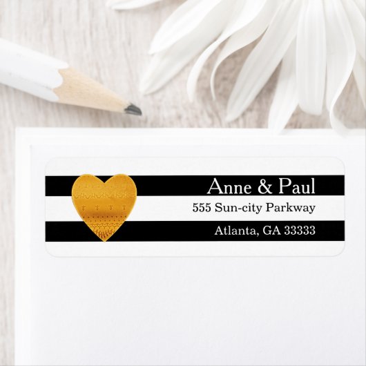 Rücksendeadresse des Goldenen Herzens (Insitu)