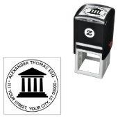 Rücksendeadresse des Juristischen Rechtsanwalts Permastempel (Beispiel)