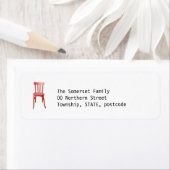 Rücksendeadresse des roten Sitzes (Insitu)