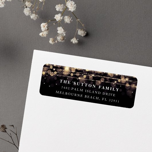 Rücksendeadresse des verzauberten Abends