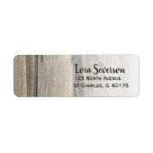 Rücksendeadresse des Wetterrassenwaldes (Vorne)