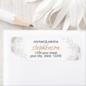 Rücksendeadresse | Elegant Alabaster Peonies (Insitu)