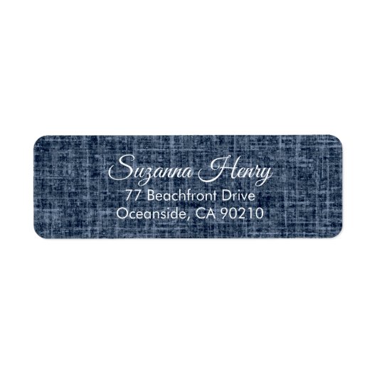 Rücksendeadresse _elegante Rücksendeadresse (Vorne)