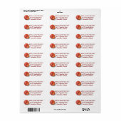 Rücksendeadresse-Etikett (Vorne)