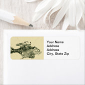 Rücksendeadresse Etikett Blaumeißchen Druck (Insitu)