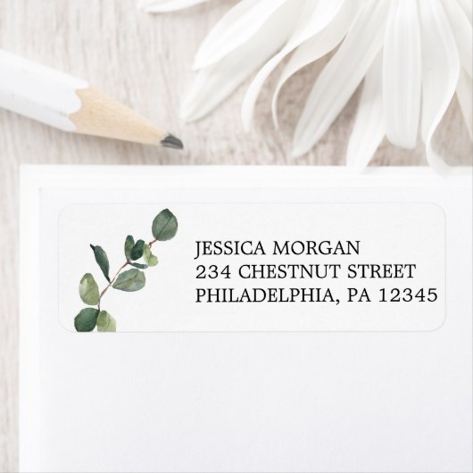 Rücksendeadresse Eucalyptus (Insitu)