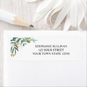 Rücksendeadresse Eukalyptus Greenery (Insitu)