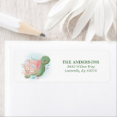 Rücksendeadresse Floral Sea Turtle (Insitu)