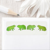 Rücksendeadresse Frosch (Insitu)