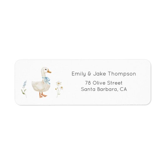 Rücksendeadresse für alberne Gänsehaut (Vorne)