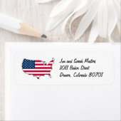 Rücksendeadresse für amerikanische Flaggenländer (Insitu)