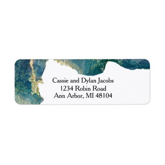 Rücksendeadresse für Aqua-Aqua (Vorne)