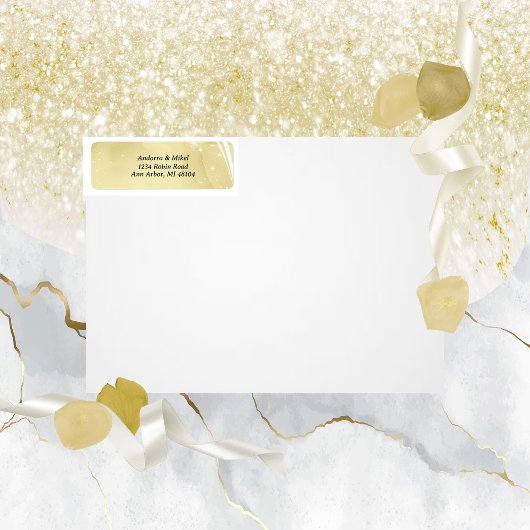 Rücksendeadresse für Aquarellfarben