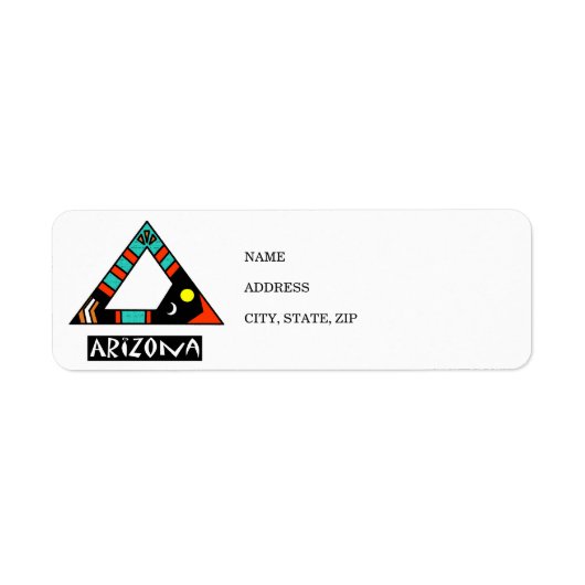 Rücksendeadresse für Arizona (Vorne)