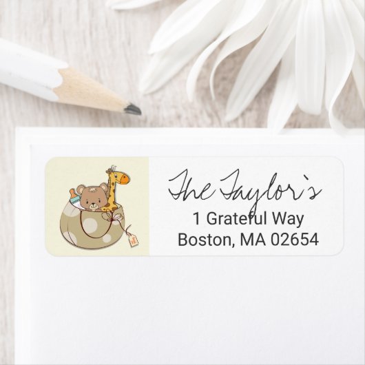 Rücksendeadresse für Babys (Insitu)