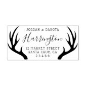 Rücksendeadresse für benutzerdefinierte Familienna Gummistempel (Prägung)