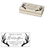 Rücksendeadresse für benutzerdefinierte Familienna Gummistempel (Stempel)