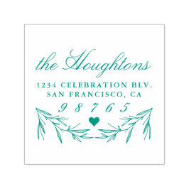 Rücksendeadresse für benutzerdefinierte Kalligraph Permastempel