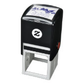 Rücksendeadresse für benutzerdefinierte Logo-Skrip Permastempel (Produkt)