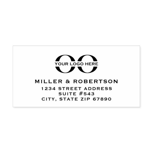 Rücksendeadresse für benutzerdefinierte Logos Permastempel (Design)