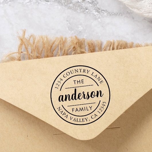 Rücksendeadresse für benutzerdefinierte Skriptfami Permastempel