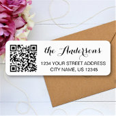 Rücksendeadresse für benutzerdefinierten QR-Code N