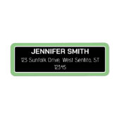 Rücksendeadresse für benutzerdefiniertes Business (Vorne)