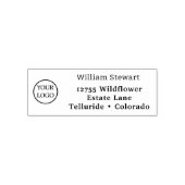 Rücksendeadresse für berufliche Firmenlogos Permastempel (Design)