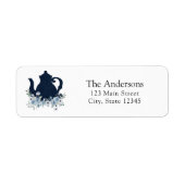 Rücksendeadresse für blaues Florenteam (Vorne)