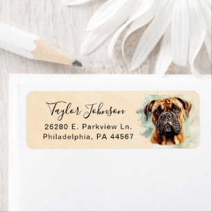 Rücksendeadresse für Bullmastiff