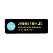 Rücksendeadresse für das Logo der Black Gold Compa (Vorne)