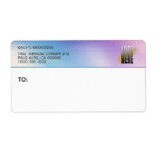 Rücksendeadresse für das Logo für Ihr Unternehmen (Vorne)