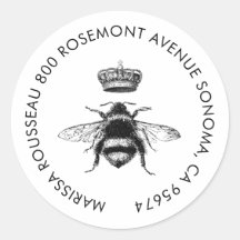 Rücksendeadresse für das Queen Bee Logo