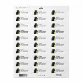 Rücksendeadresse für das Schwarze Labor (Vorne)