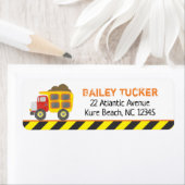 Rücksendeadresse für den Bau von Dump Truck (Insitu)