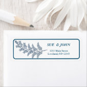 Rücksendeadresse für den blauen Zweig (Insitu)