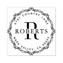 Rücksendeadresse für den Circle Monogram Familienn